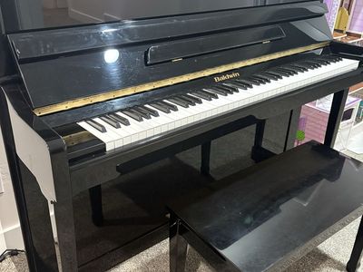 Baldwin Upright Ebony Piano