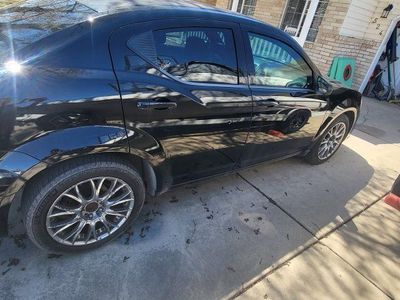 2013 Dodge Avenger SE Sedan Black - Used Car with Aftermarket Radio & Custom Wheels