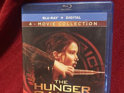 Hunger Games 4 Movie Blu Ray Collection