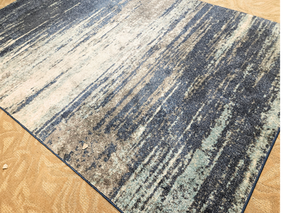 5x7 Ocean-Inspired Area Rug – Soft Coastal Modern Style - Upscale
