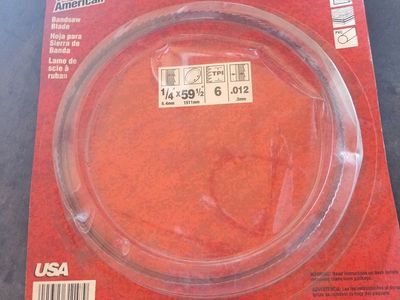 1 band saw blade