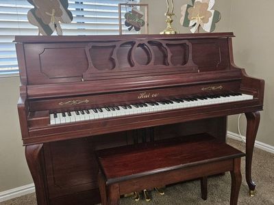 Haileer console upright piano