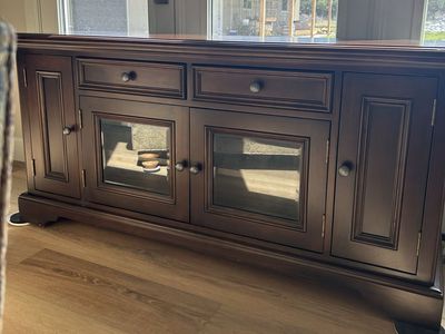 Wood TV Console