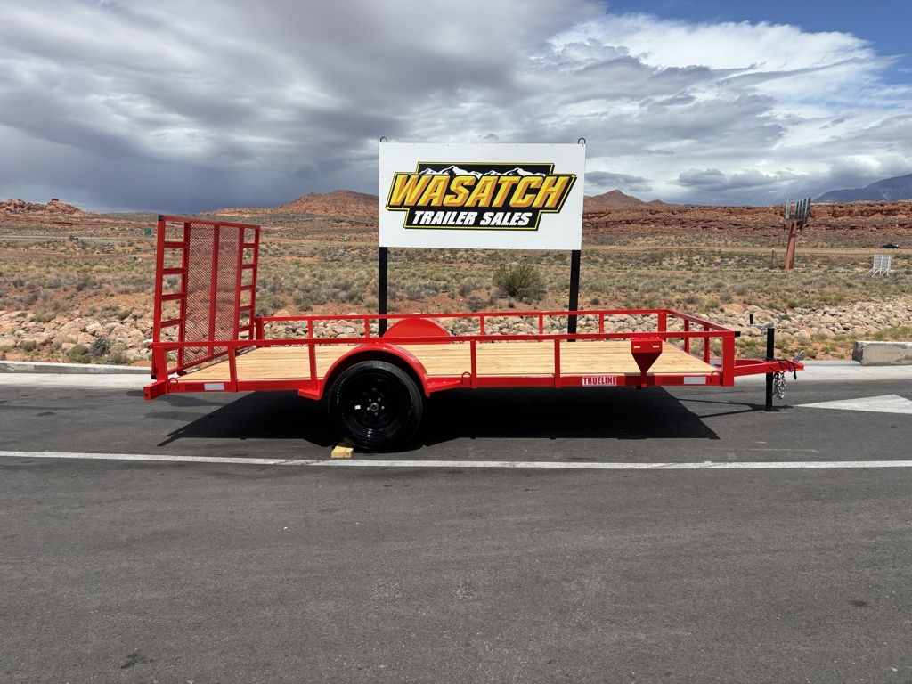 2026 7 Sons Red 7x14 Quality Single Axle Utility T