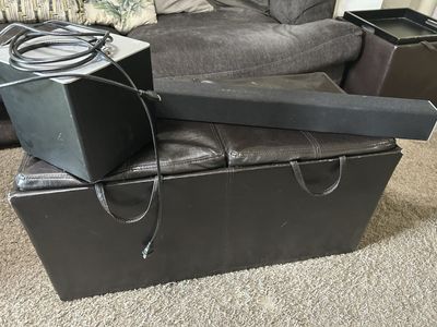 Visio Sub woofer and sound bar set