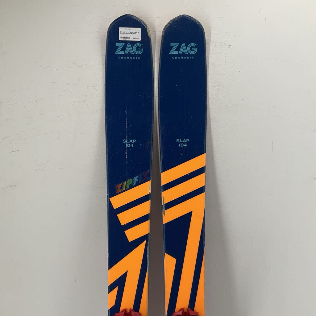 Zag Slap 104 w/ Tyrolia Attack 14 Bindings
