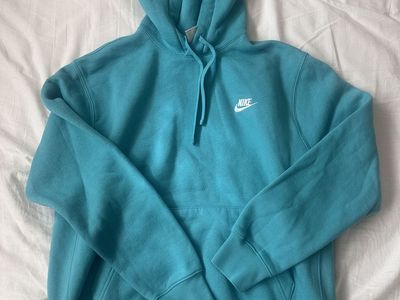 Men’s Medium Nike hoodie-Aqua
