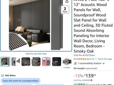 New Art3d Acoustic Wall Panels