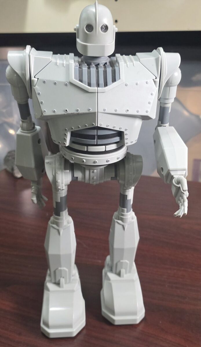 The Iron Giant Light & Sound Walking Robot Toy 14"