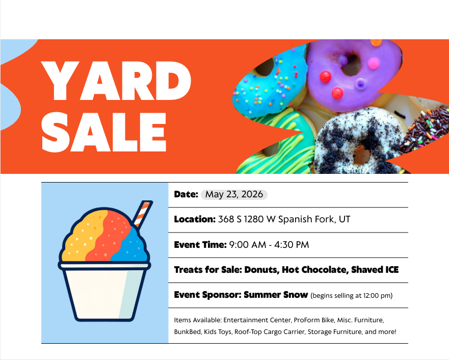 Yard Sale