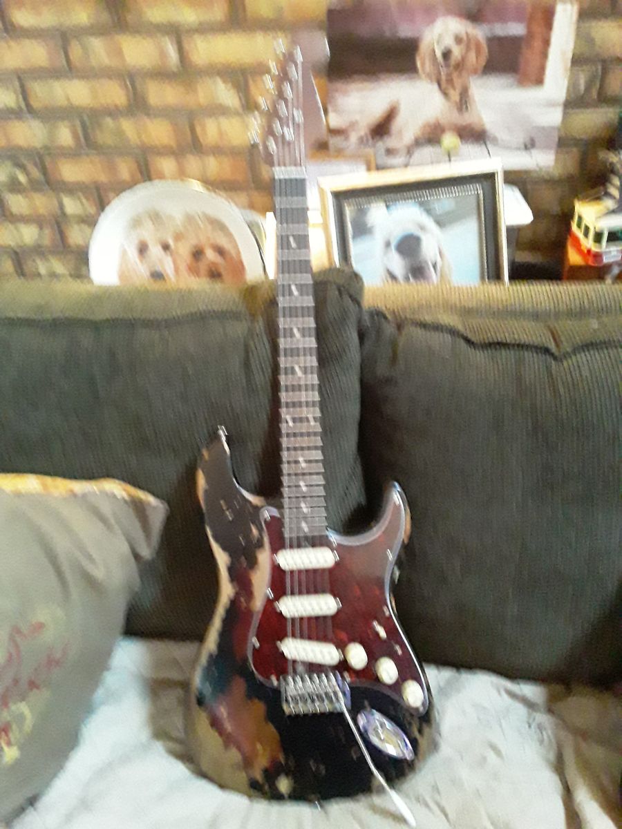 Fender Strat Road Word Copy