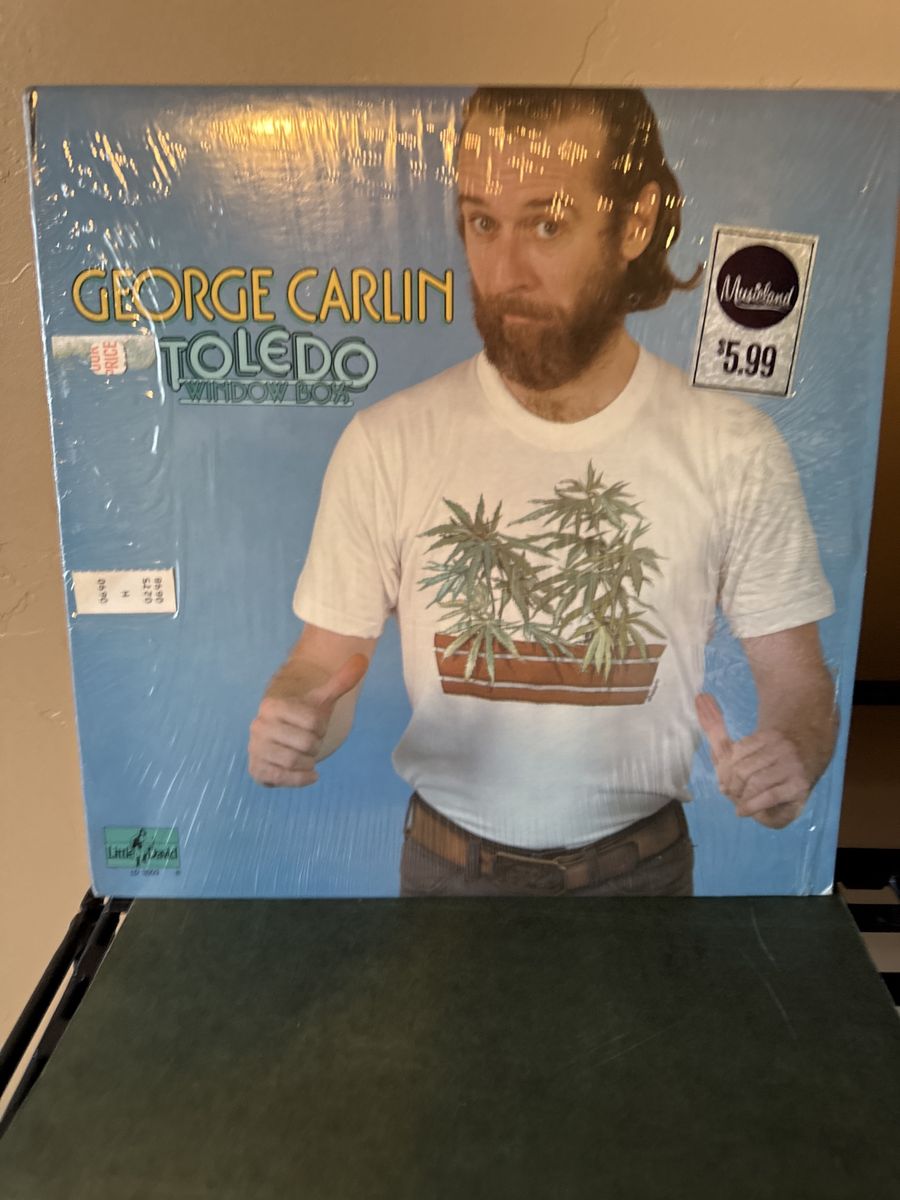 George Carlin - Toledo Window Box Vinyl LP Album Comedy Record