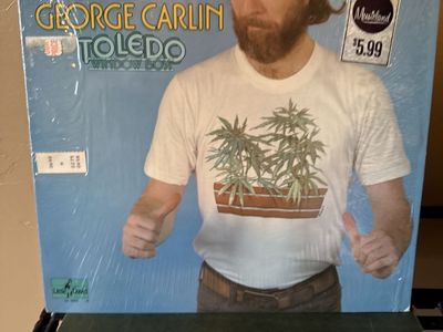 George Carlin - Toledo Window Box Vinyl LP Album Comedy Record