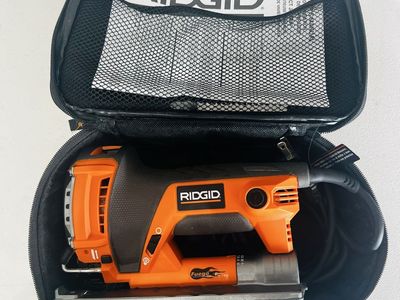 RIDGID Fuego R3101 Compact Orbital Jigsaw - Excellent, Like-New Condition