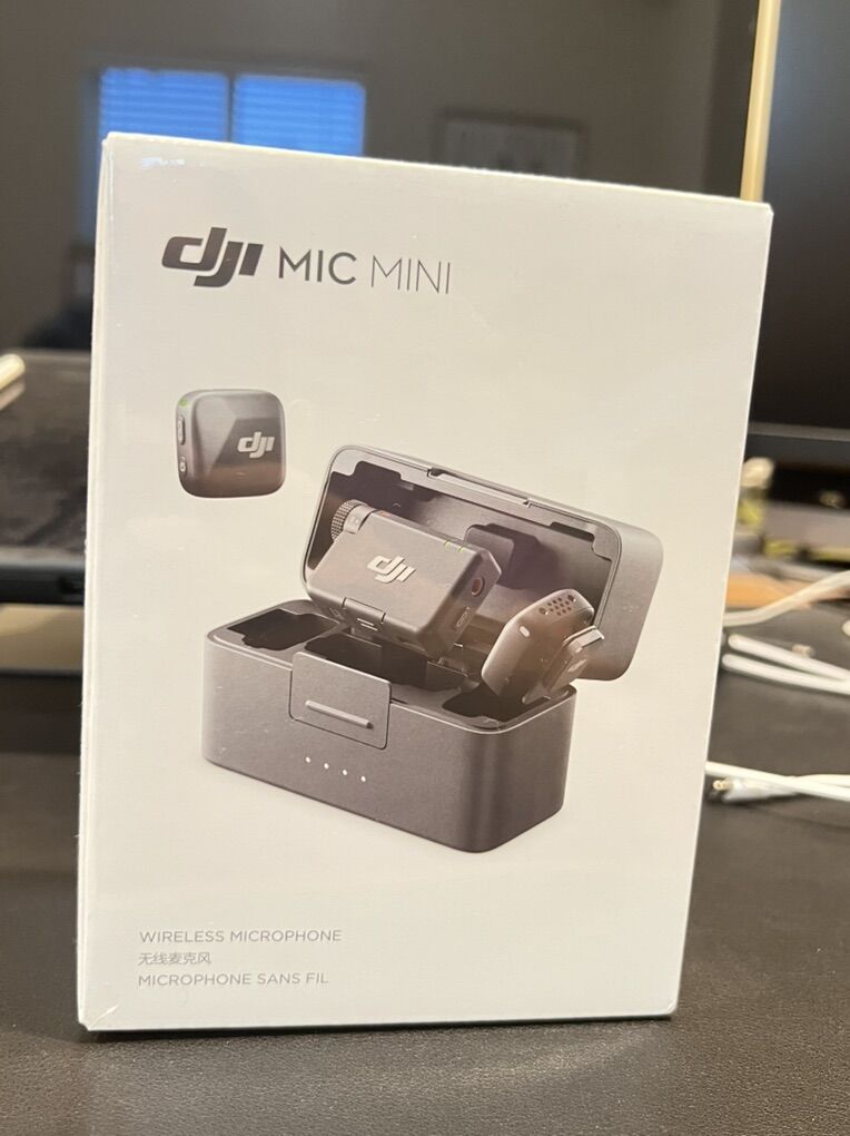 DJI Mic Mini (2 TX + 1 RX + Charging Case) New