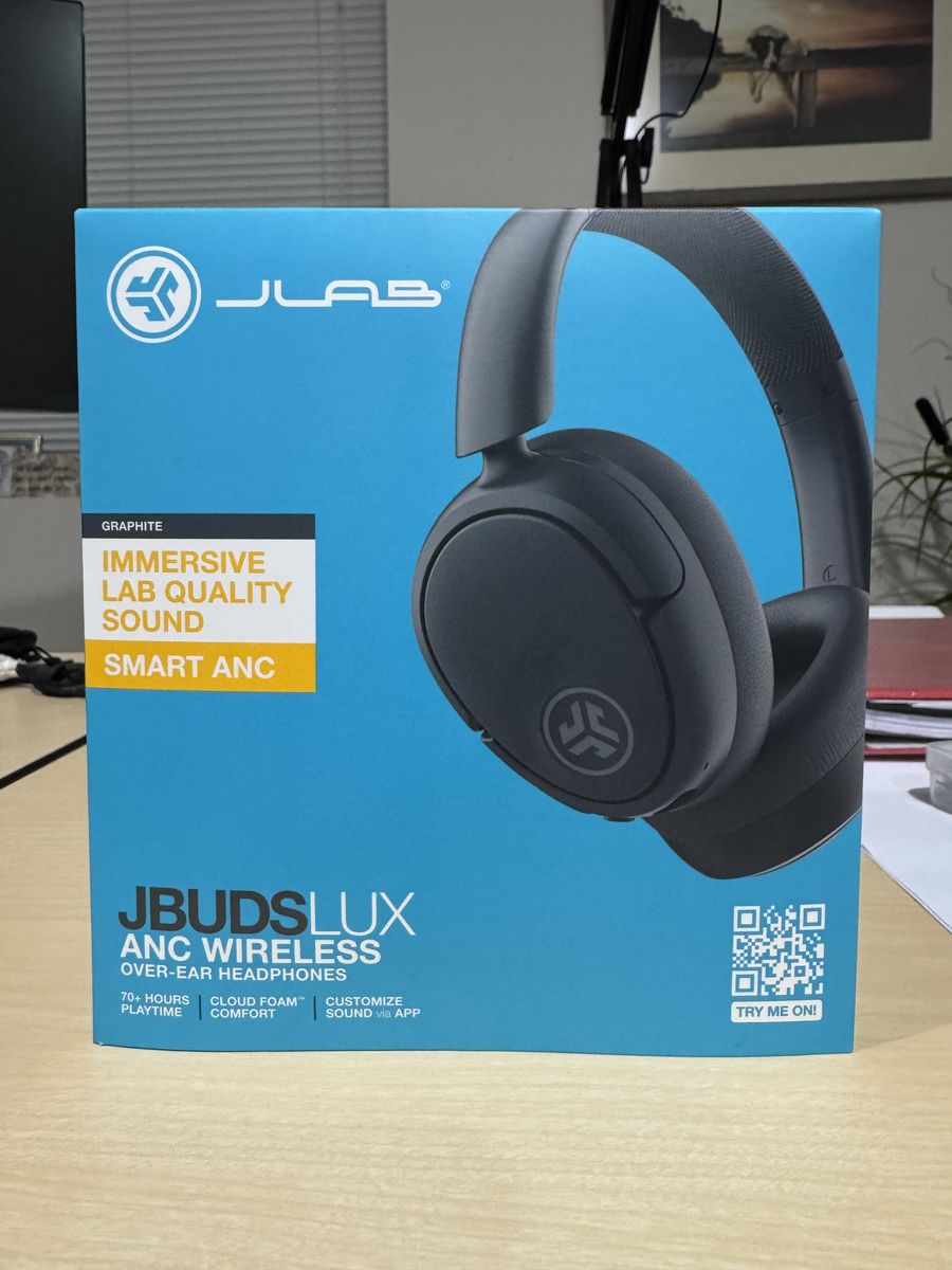 JBuds Lux ANC WIRELESS Over-Ear Headphones with noise cancellation