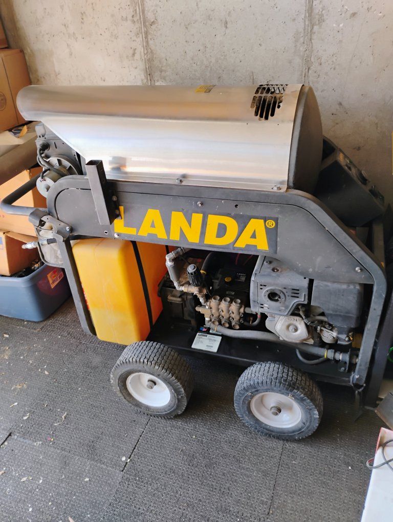 heated pressure washer