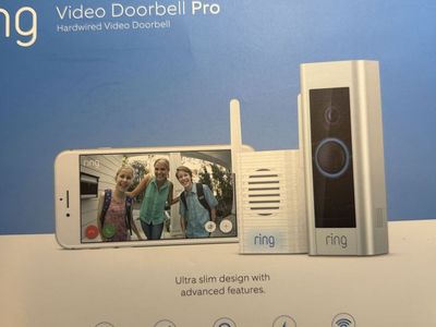 ring WiFi Video Doorbell Pros (TWO) WITH (ONE) Chime Pro