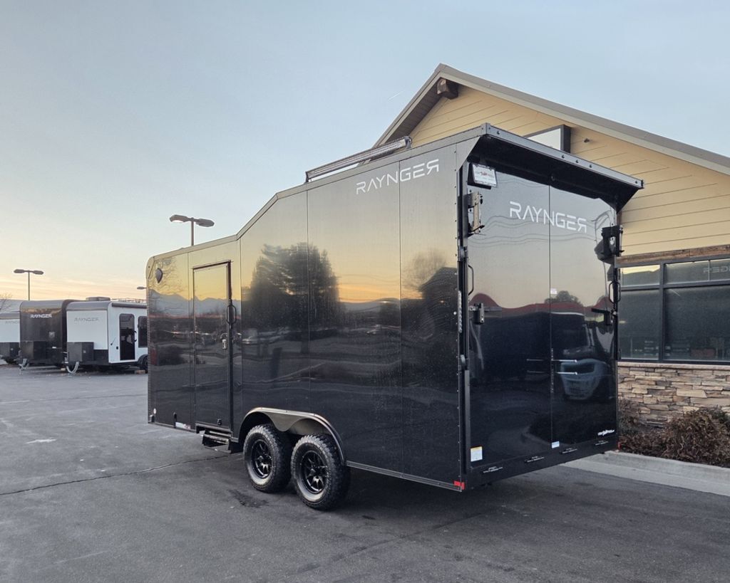8x18 / 8.5x18 Off Road Toy Hauler Travel Trailer Enclosed Cargo UTV/ATV Pkg Raynger 2026