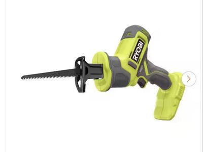 RYOBI ONE+ 18V Cordless One-Handed Reciprocating Saw (Tool Only, PCL510B)