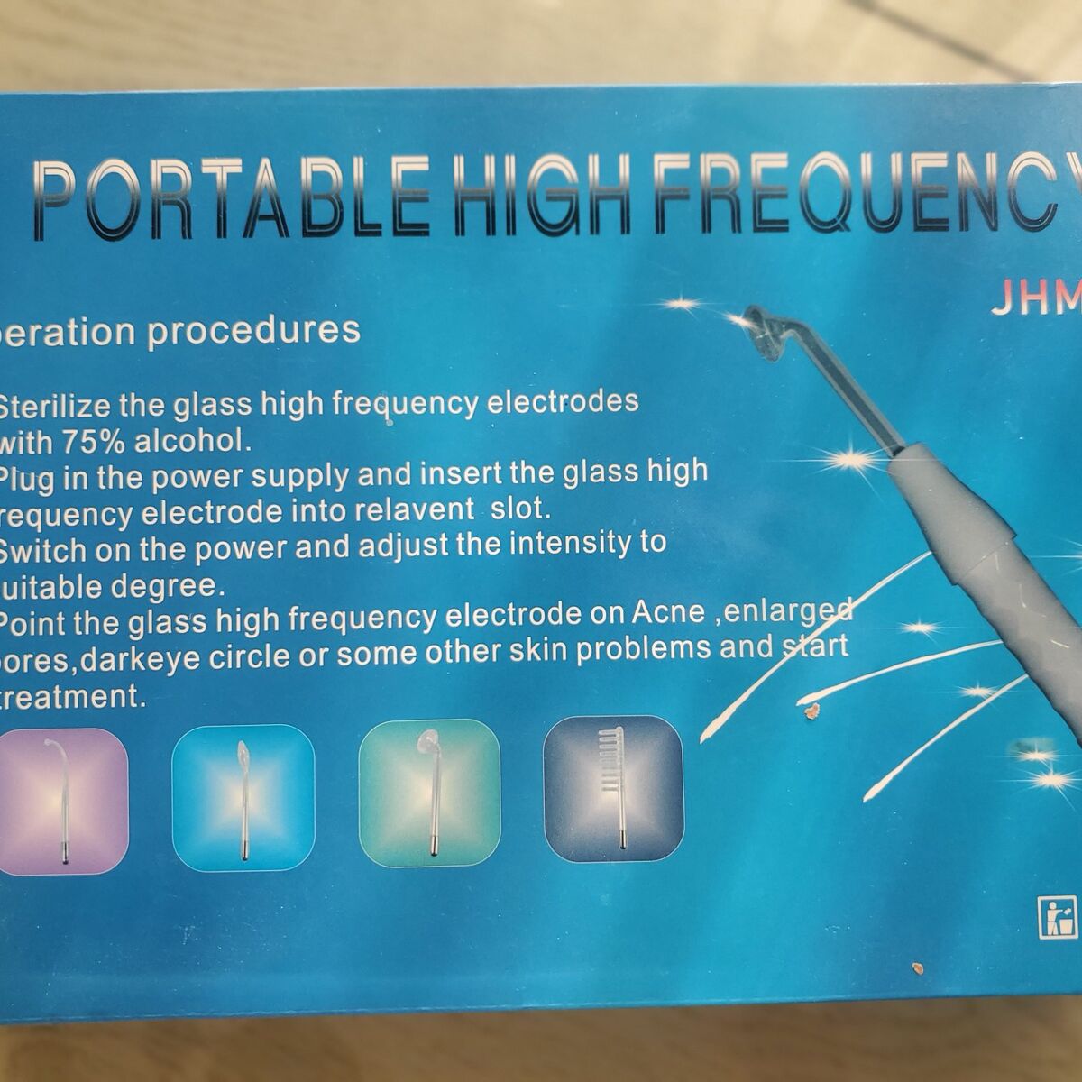 High frequency wand