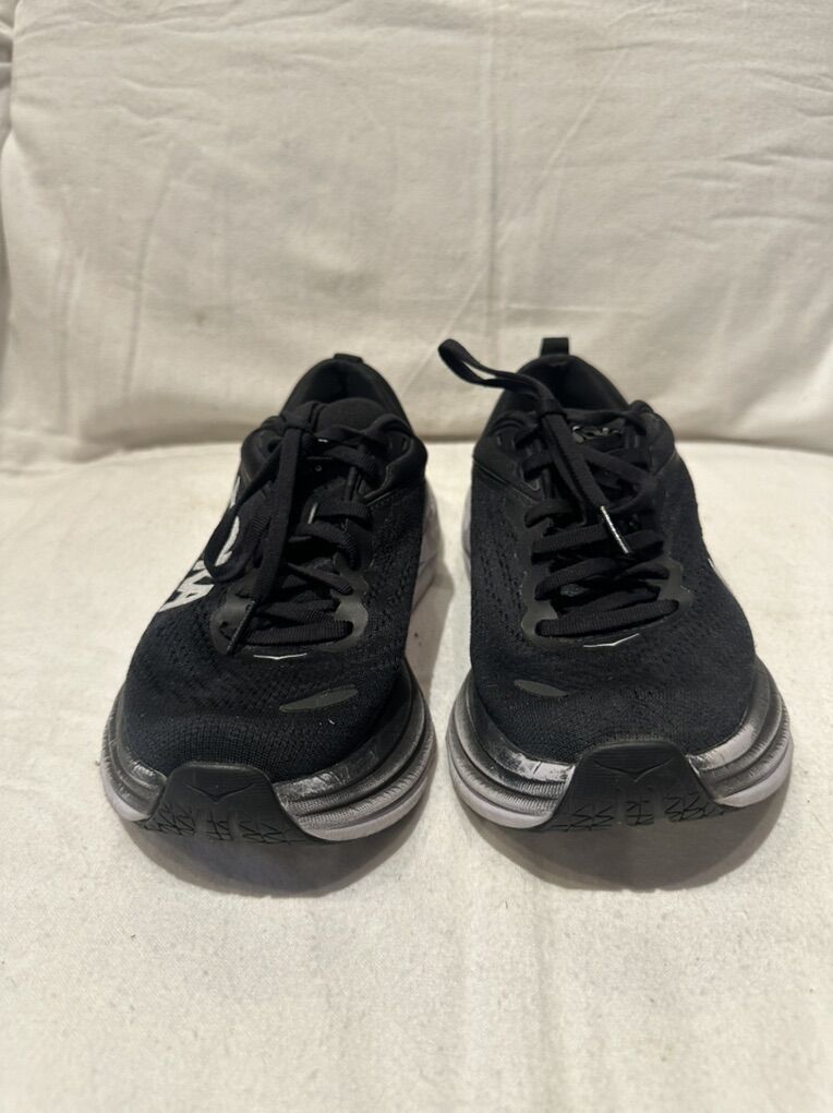 Hoka Bondi 8 Women’s Size 6, Black Running Shoes