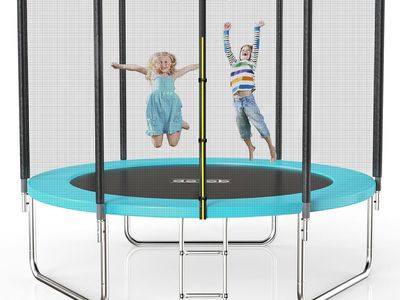 Trampoline with Safety Net 8FT ASTM 400LBS