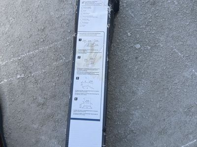 Glacier Bay 18 in. White Concealed Safety Grab Bar 1-1/2 inch diameter, Hardware Included