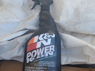 K and N air filter cleaner