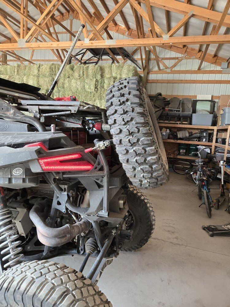 Polaris Pro R Spare Tire Carrier