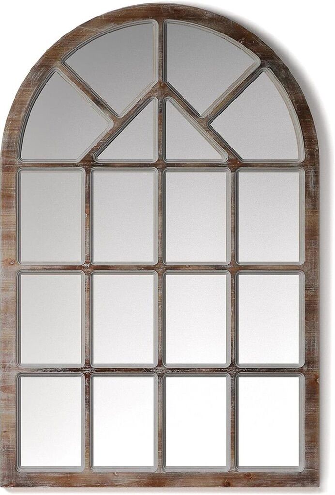 Barnyard Designs 30x47in Wood Cathedral Mirror