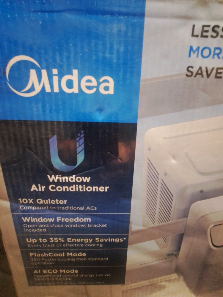 new midea  window mount Air Conditioner