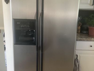 Kenmore Side-by-Side Refrigerator - Stainless Steel, Dispenser Broken