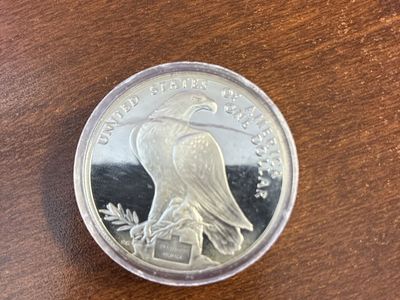 1984-S Los Angeles Olympics Commemorative Silver Dollar Proof Coin