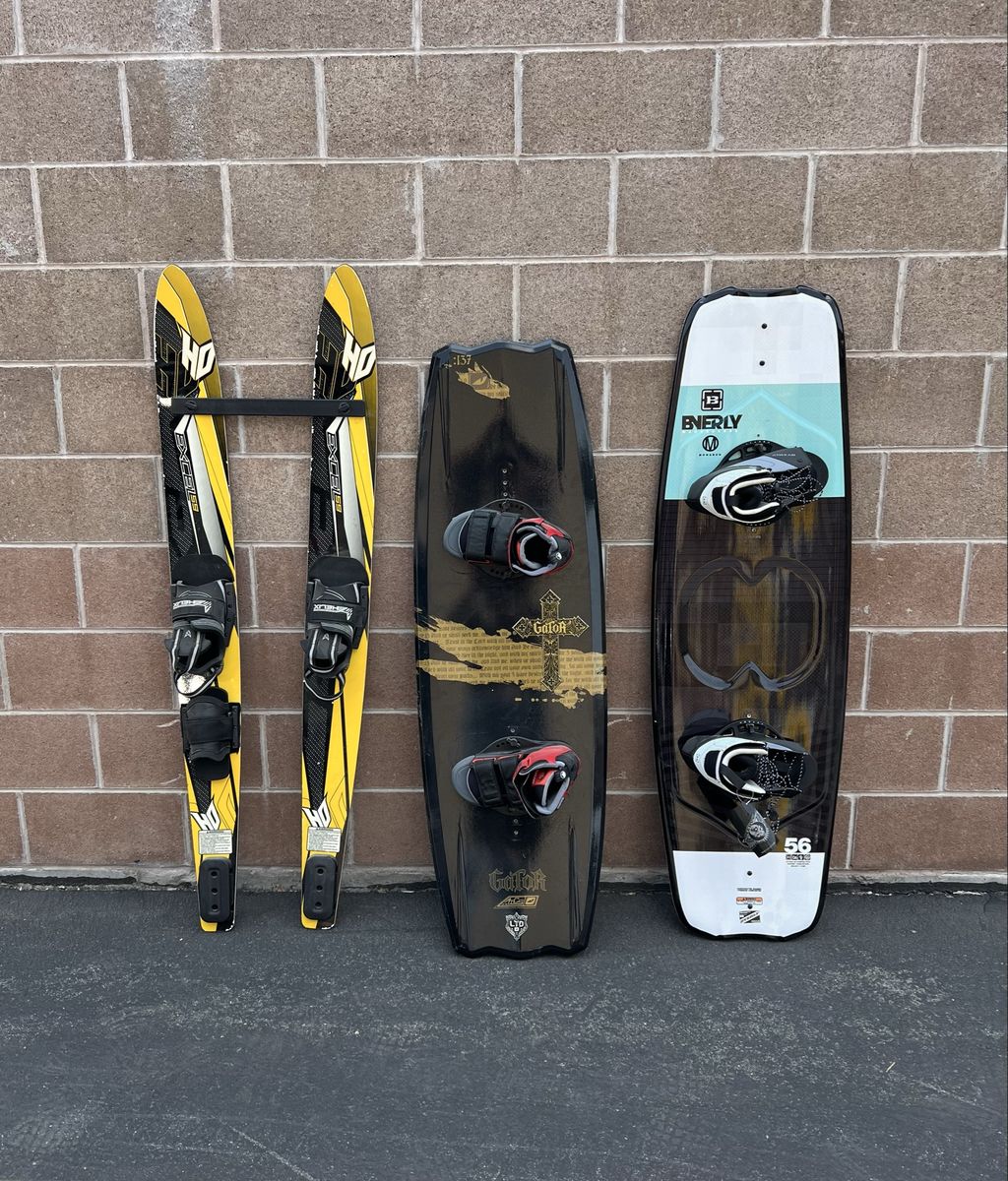 Kids Waterskis Gator 137 Byerly Monarch 156 Wakeboard