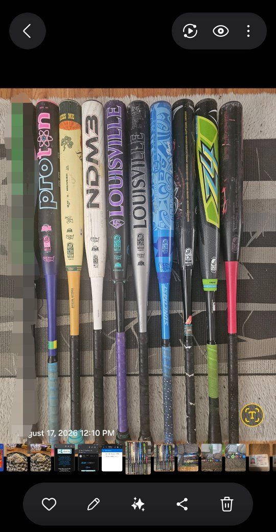 Slowpitch Softball bats