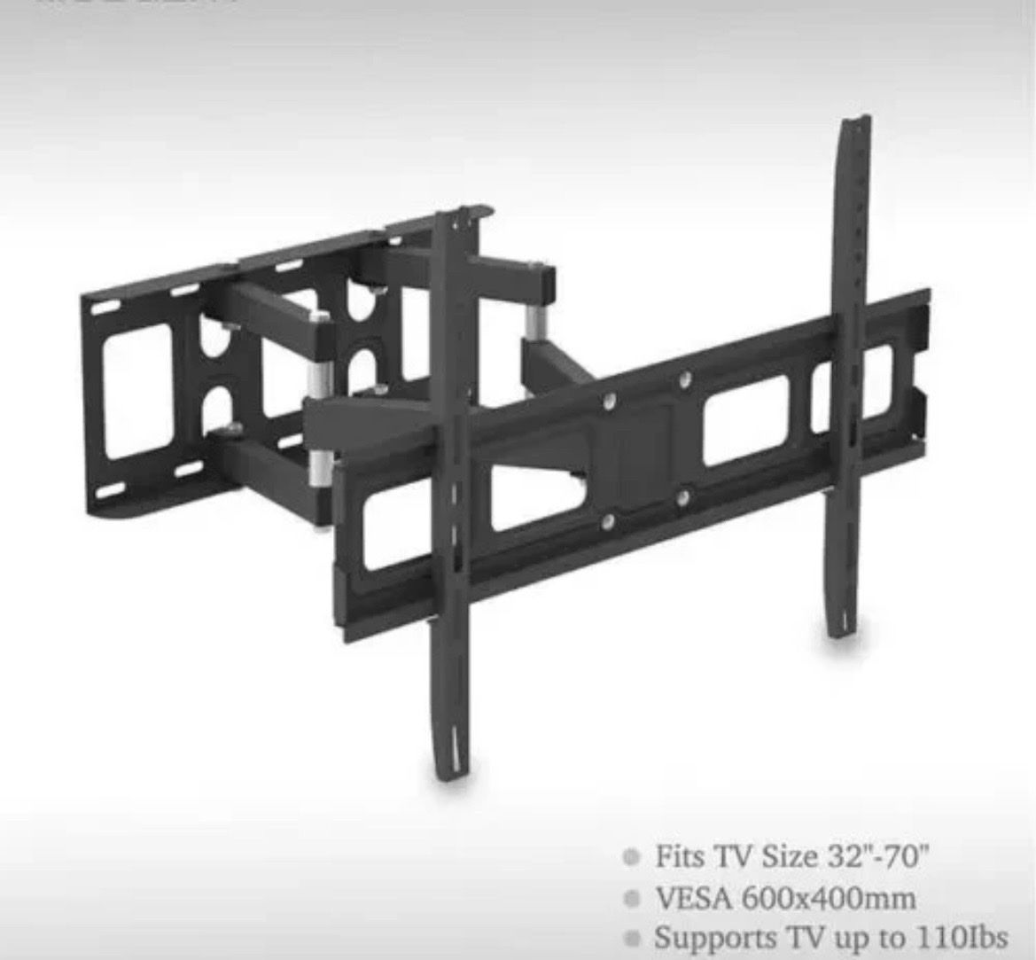 TV Wall Mount Bracket for 32" to 70" TVs - Heavy Duty 110 lbs Capacity