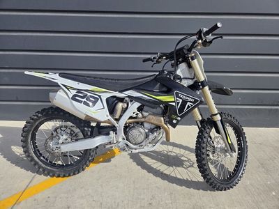 2024 Triumph TF 250-X Racing/Yellow/Black/White