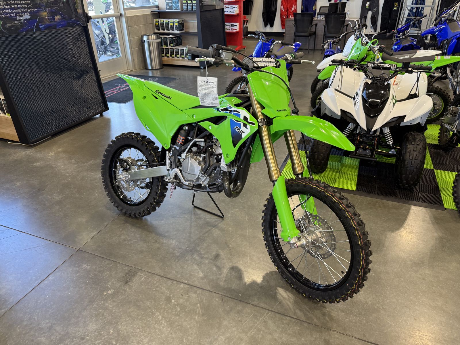 2026 Kawasaki KX 112 Lime Green - W00981