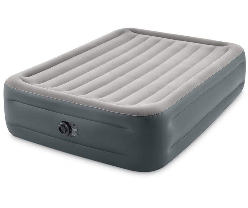 Intex Dura-Beam 18" Queen Air Mattress w/ Pump