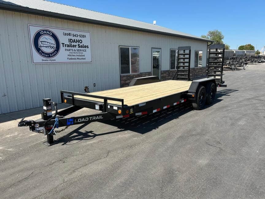 2026 Load Trail CH 83x20 Equipment Trailer Beavertail Stand Ramps 14K