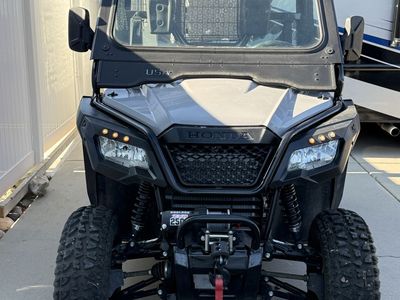 Honda Pioneer 500 Side-by-Side UTV - Grey, 2500lb Winch