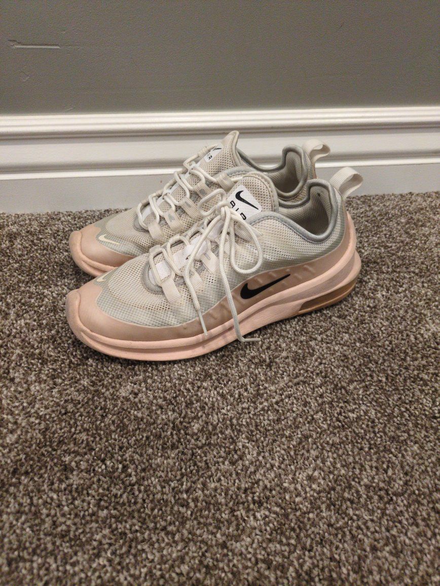 Nike Air Max AxiS Shoes Women's SZ 6 Light Pink/White Casual Sneakers