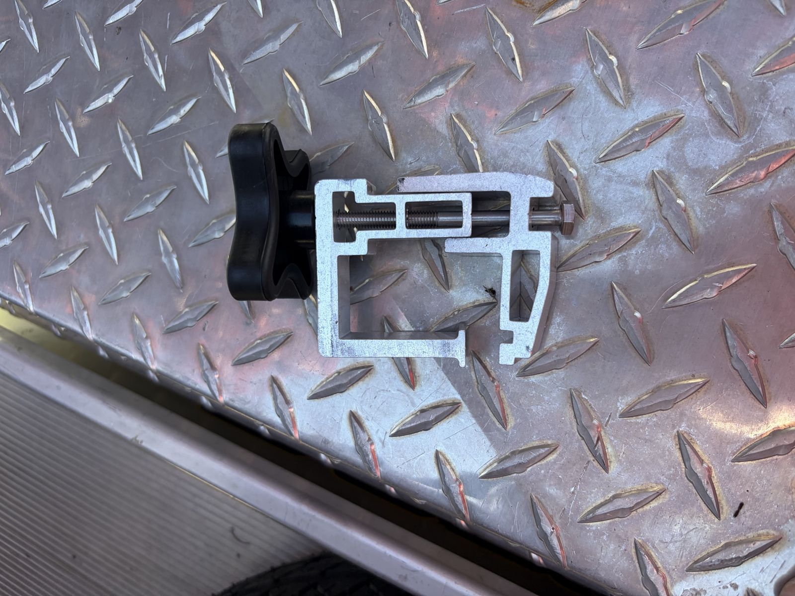Truck cap clamps