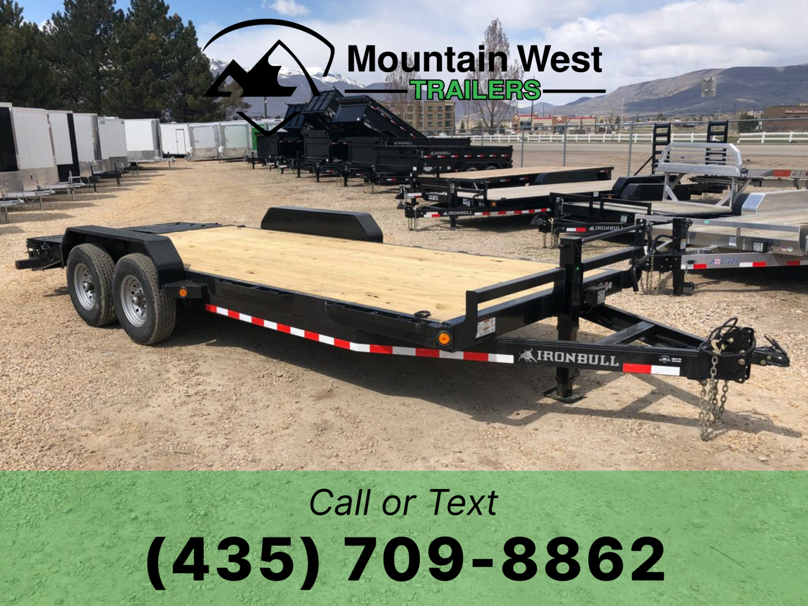2026 Iron Bull 7X20-14K Equipment Hauler Trailer