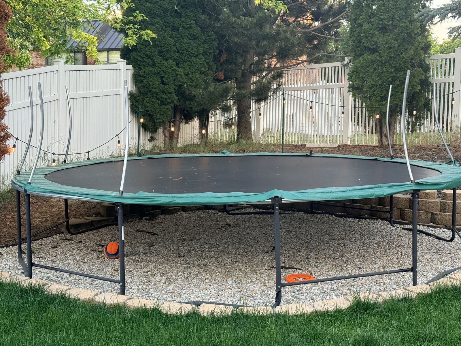 Used trampoline “as is”