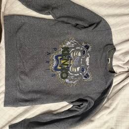 KENZO Grey Crewneck Sweatshirt Small