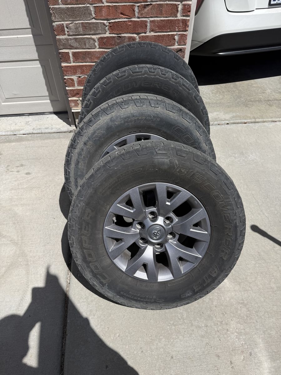 2006 Toyota Tacoma wheels and tires 16's
