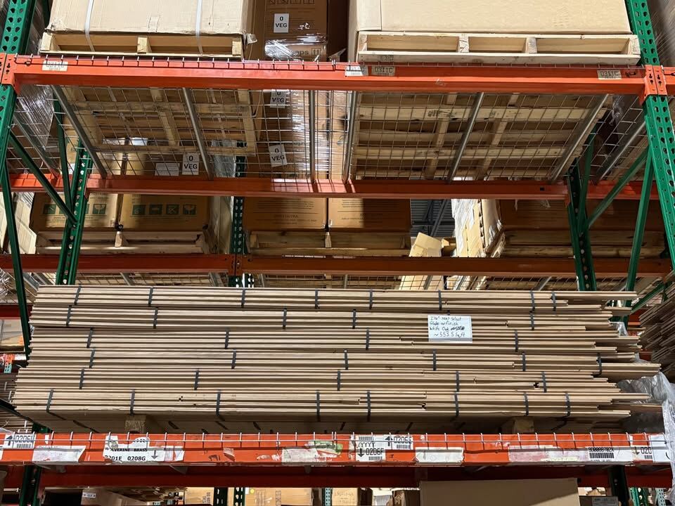 2 1/4" x 3/4" Unfinished Solid White Oak Flooring, Tongue & Groove, ~1,167 Sq Ft.