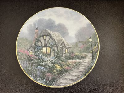 1991 Thomas Kinkade “Chandler’s Cottage” Collector Plate